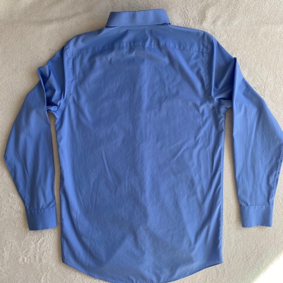 Stafford Tailored Culture Easy-Care Broadcloth Long Sleeves Shirt Men's 15.5 - Picture 2 of 10